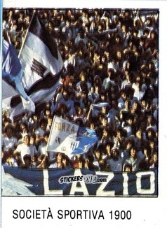 Cromo Squadra Lazio (puzzle 2) - Calcio Flash 1985 n. 158 - Edizioni Flash