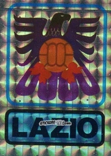 Sticker Scudetto Lazio - Calcio Flash 1985 n. SC11 - Edizioni Flash