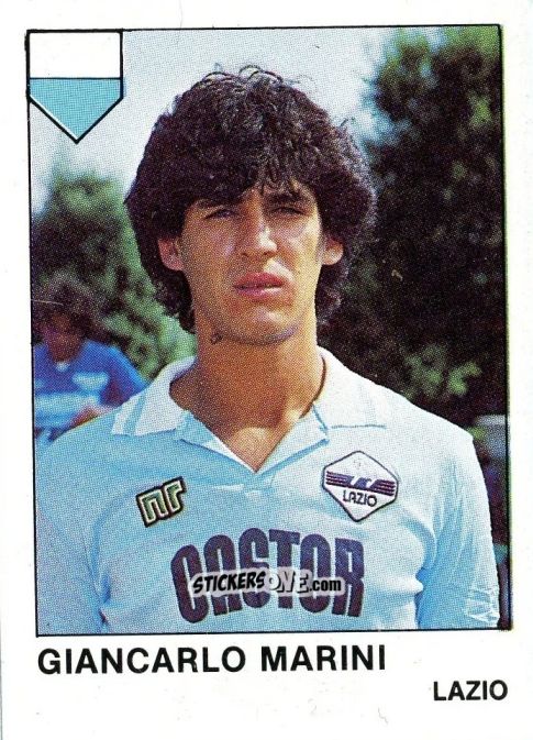 Cromo Giancarlo Marini - Calcio Flash 1985 n. 169 - Edizioni Flash