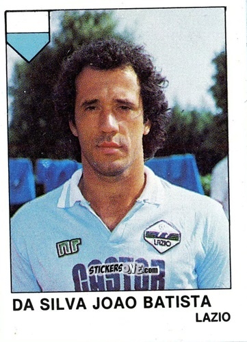 Cromo Da Silva Joao Batista - Calcio Flash 1985 n. 171 - Edizioni Flash