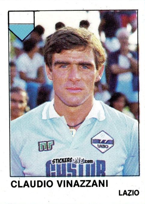 Cromo Claudio Vinazzani - Calcio Flash 1985 n. 172 - Edizioni Flash