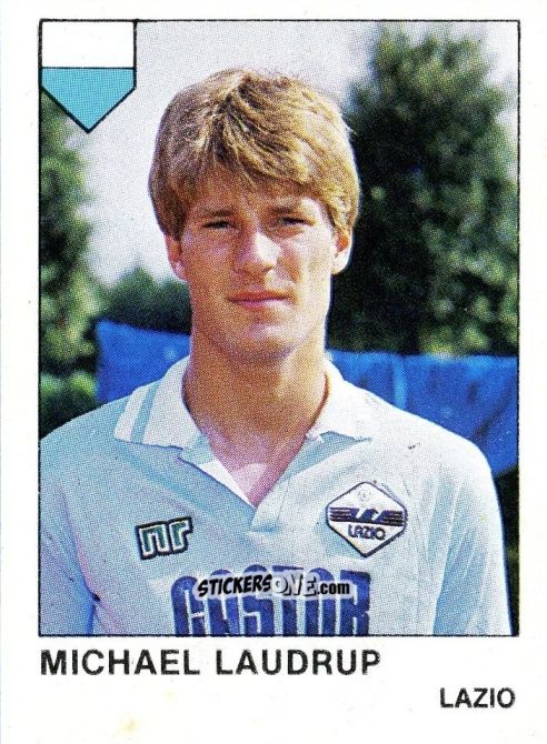 Figurina Michael Laudrup - Calcio Flash 1985 n. 173 - Edizioni Flash