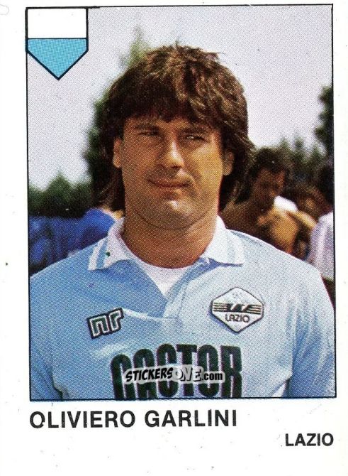 Sticker Oliviero Garlini - Calcio Flash 1985 n. 175 - Edizioni Flash