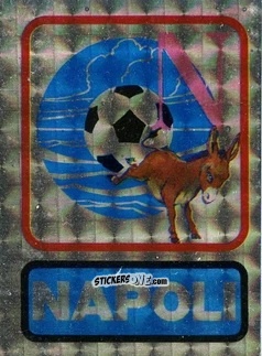 Figurina Scudetto Napoli - Calcio Flash 1985 n. SC13 - Edizioni Flash