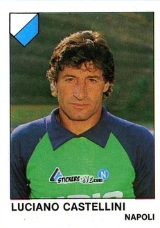 Sticker Luciano Castellini - Calcio Flash 1985 n. 197 - Edizioni Flash