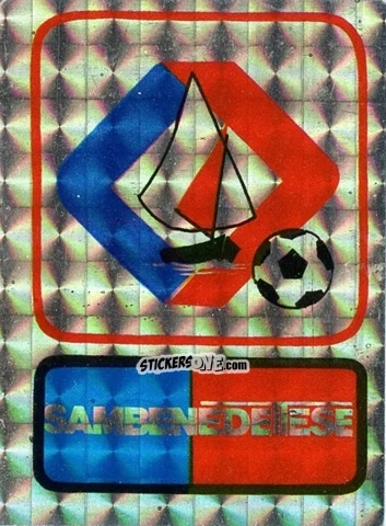 Sticker Scudetto Sambenedettese - Calcio Flash 1985 n. SC35 - Edizioni Flash