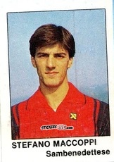 Sticker Stefano Maccoppi - Calcio Flash 1985 n. 423b - Edizioni Flash