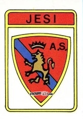 Cromo Scudetto Jesi - Calcio Flash 1985 n. SC43 - Edizioni Flash