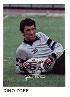 Cromo Dino Zoff - Calcio Flash 1985 n. 468 - Edizioni Flash