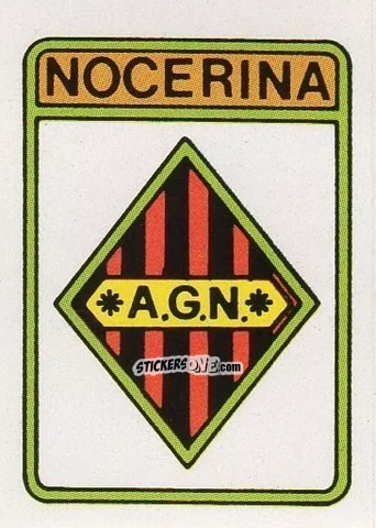 Cromo Scudetto Nocerina - Calcio Flash 1985 n. SC70 - Edizioni Flash