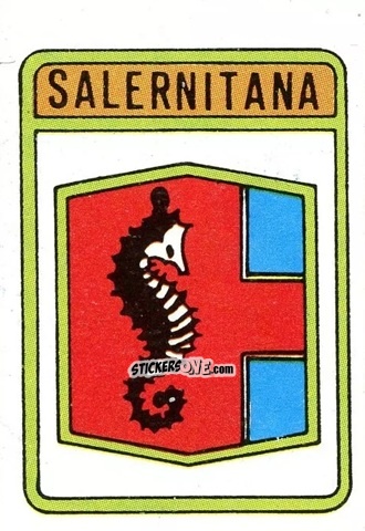 Sticker Scudetto Salernitana - Calcio Flash 1985 n. SC73 - Edizioni Flash