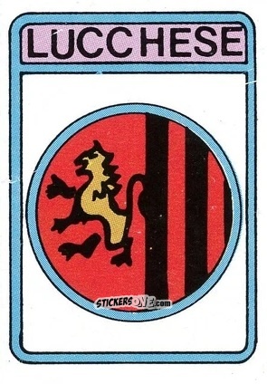 Cromo Scudetto Lucchese - Calcio Flash 1985 n. SC81 - Edizioni Flash