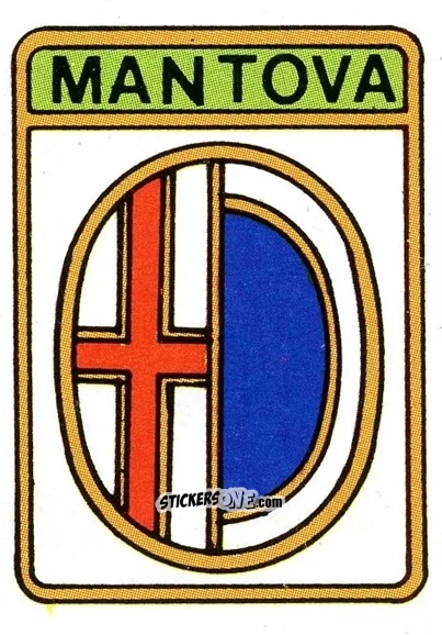 Sticker Scudetto Mantova - Calcio Flash 1985 n. SC95 - Edizioni Flash