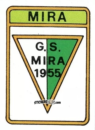 Figurina Scudetto Mira - Calcio Flash 1985 n. SC97 - Edizioni Flash