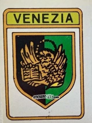 Sticker Scudetto Venezia - Calcio Flash 1985 n. SC109 - Edizioni Flash