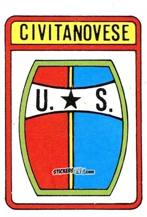 Sticker Scudetto Civitanovese - Calcio Flash 1985 n. SC115 - Edizioni Flash
