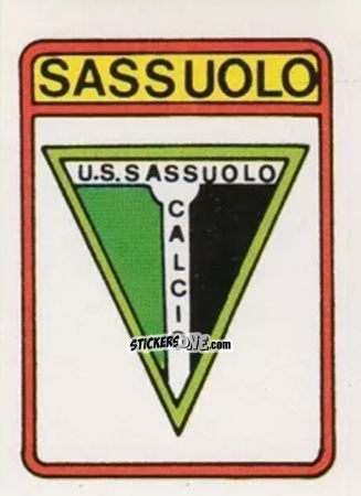 Figurina Scudetto Sassuolo - Calcio Flash 1985 n. SC126 - Edizioni Flash