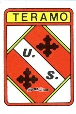 Cromo Scudetto Teramo - Calcio Flash 1985 n. SC127 - Edizioni Flash
