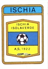 Sticker Scudetto Ischia - Calcio Flash 1985 n. SC138 - Edizioni Flash