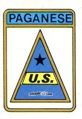 Cromo Scudetto Paganese - Calcio Flash 1985 n. SC141 - Edizioni Flash