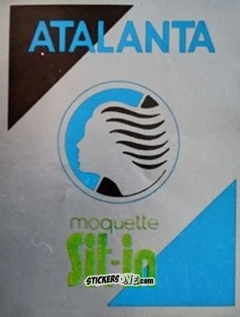 Sticker Scudetto Atalanta - Calcio Flash 1986 n. SC1 - Edizioni Flash