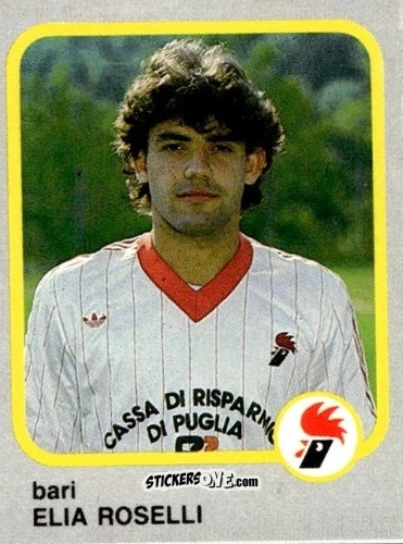 Sticker Elia Roselli - Calcio Flash 1986 n. 54 - Edizioni Flash