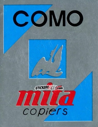 Cromo Scudetto Como - Calcio Flash 1986 n. SC4 - Edizioni Flash