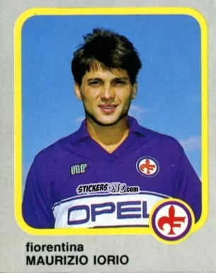 Cromo Maurizio Iorio - Calcio Flash 1986 n. 87 - Edizioni Flash