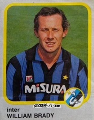 Sticker William Brady - Calcio Flash 1986 n. 103 - Edizioni Flash