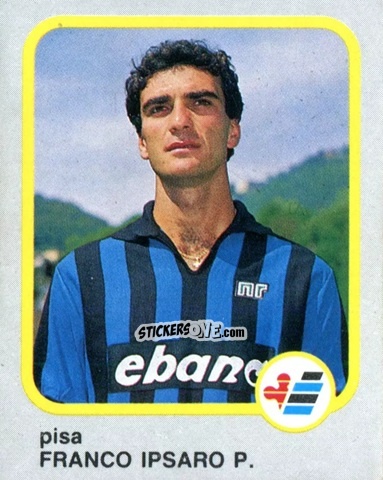 Figurina Franco Ipsaro P. - Calcio Flash 1986 n. 185 - Edizioni Flash