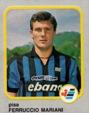 Cromo Ferruccio Mariani - Calcio Flash 1986 n. 193 - Edizioni Flash