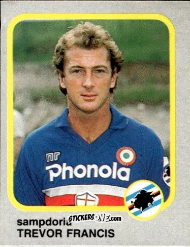 Sticker Trevor Francis - Calcio Flash 1986 n. 231 - Edizioni Flash