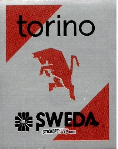 Sticker Scudetto Torino - Calcio Flash 1986 n. SC14 - Edizioni Flash