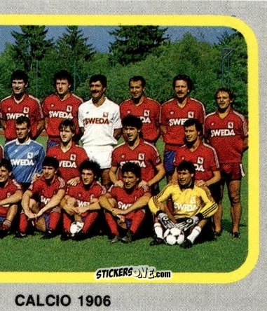 Cromo Squadra Torino (puzzle 2) - Calcio Flash 1986 n. 236 - Edizioni Flash