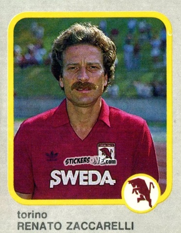 Figurina Renato Zaccarelli - Calcio Flash 1986 n. 245 - Edizioni Flash