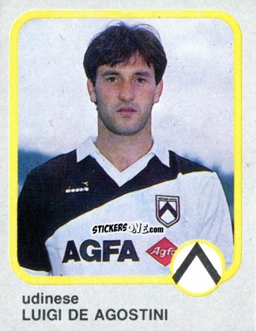 Cromo Luigi De Agostini - Calcio Flash 1986 n. 264 - Edizioni Flash