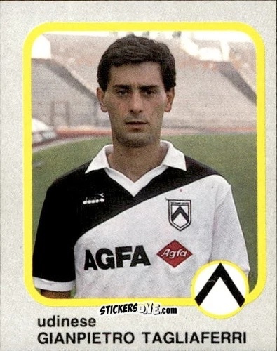Sticker Gianpietro Tagliaferri - Calcio Flash 1986 n. 267 - Edizioni Flash
