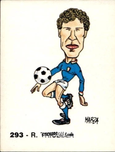 Sticker R. Tricella - Calcio Flash 1986 n. 293 - Edizioni Flash