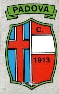 Cromo Scudetto Padova - Calcio Flash 1986 n. SC43 - Edizioni Flash