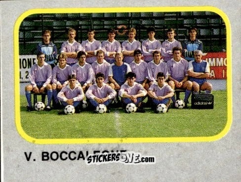 Sticker Squadra V. Boccaleone - Calcio Flash 1986 n. 467 - Edizioni Flash