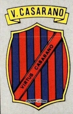 Figurina Scudetto V. Casarano - Calcio Flash 1986 n. SC60 - Edizioni Flash