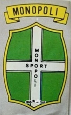 Sticker Scudetto Monopoli - Calcio Flash 1986 n. SC68 - Edizioni Flash