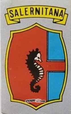 Sticker Scudetto Salernitana - Calcio Flash 1986 n. SC69 - Edizioni Flash