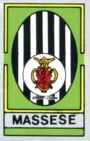 Figurina Scudetto Massese - Calcio Flash 1986 n. SC83 - Edizioni Flash