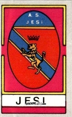 Cromo Scudetto Jesi - Calcio Flash 1986 n. SC120 - Edizioni Flash