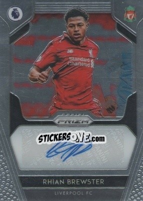 Figurina Rhian Brewster - English Premier League 2019-2020. Prizm n. s9 - Panini