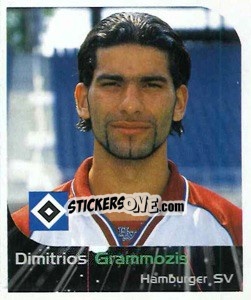 Figurina Dimitrios Grammozis - German Football Bundesliga 1999-2000 n. 184 - Panini