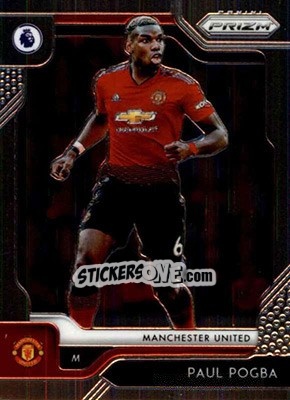 Figurina Paul Pogba - English Premier League 2019-2020. Prizm. Breakaway version n. 57 - Panini