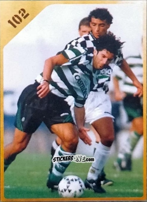 Sticker Luis Figo - Sporting 1906-2012 n. 102 - NO EDITOR