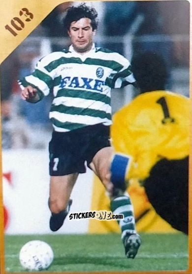Sticker Luis Figo - Sporting 1906-2012 n. 103 - NO EDITOR
